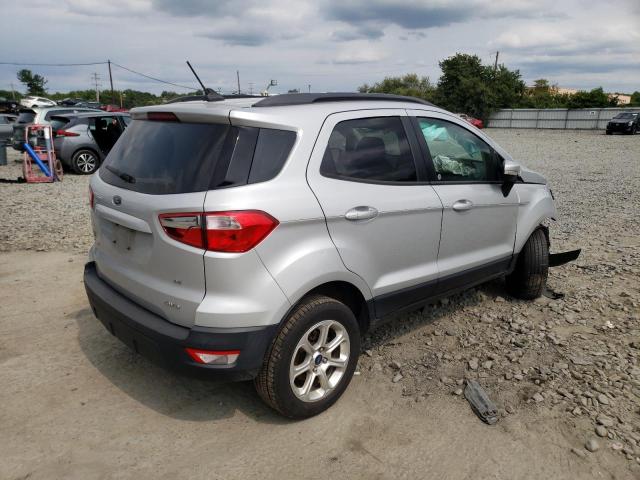 MAJ6S3GL7KC281288 - 2019 FORD ECOSPORT SE SILVER photo 3