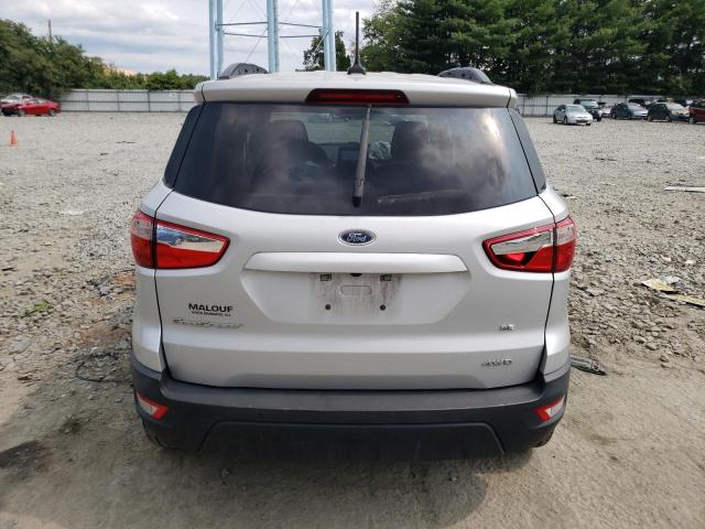 MAJ6S3GL7KC281288 - 2019 FORD ECOSPORT SE SILVER photo 6