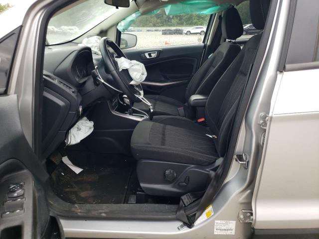 MAJ6S3GL7KC281288 - 2019 FORD ECOSPORT SE SILVER photo 7