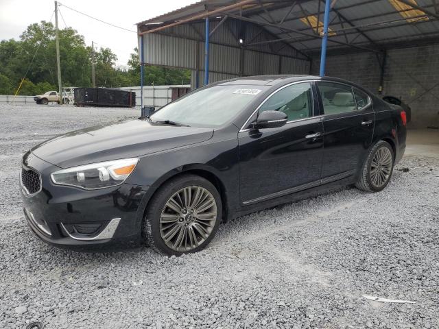 KNALN4D73E5165500 - 2014 KIA CADENZA PREMIUM BLACK photo 1