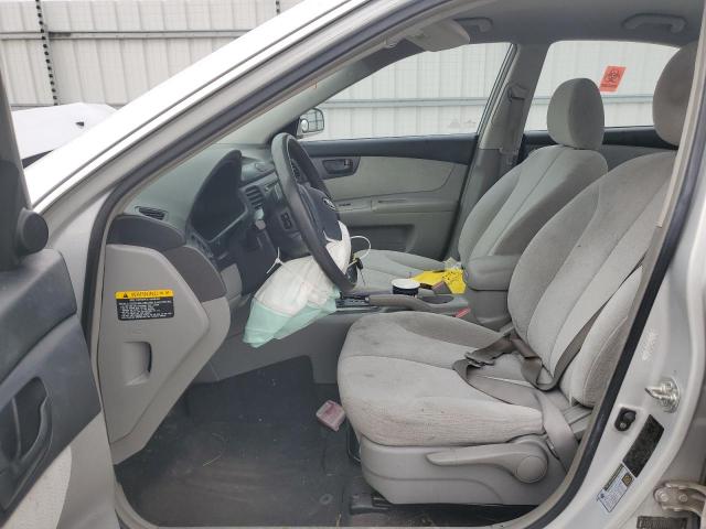 KNAGE123485208830 - 2008 KIA OPTIMA LX SILVER photo 7