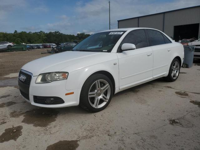 WAUAF78E98A028586 - 2008 AUDI A4 2.0T WHITE photo 1