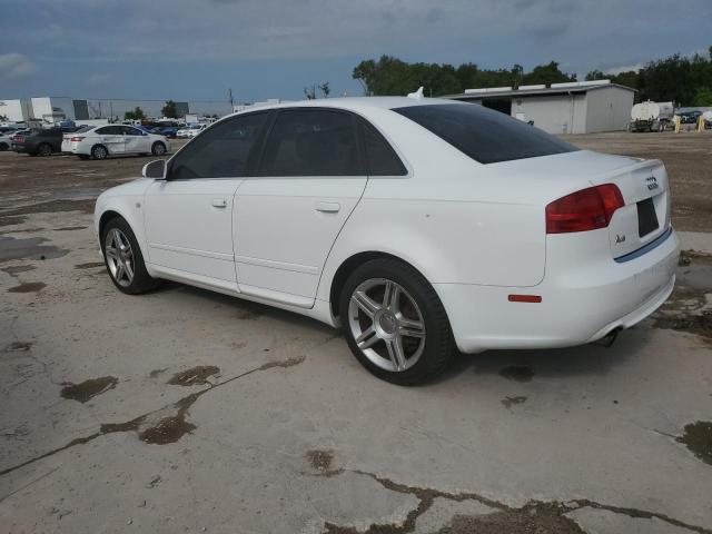 WAUAF78E98A028586 - 2008 AUDI A4 2.0T WHITE photo 2