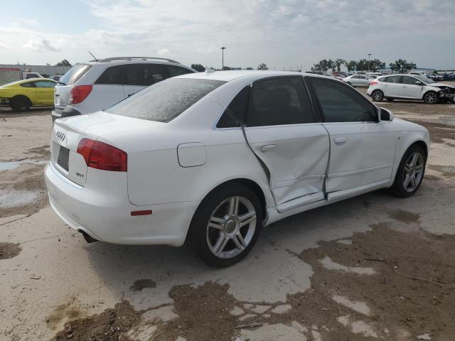 WAUAF78E98A028586 - 2008 AUDI A4 2.0T WHITE photo 3