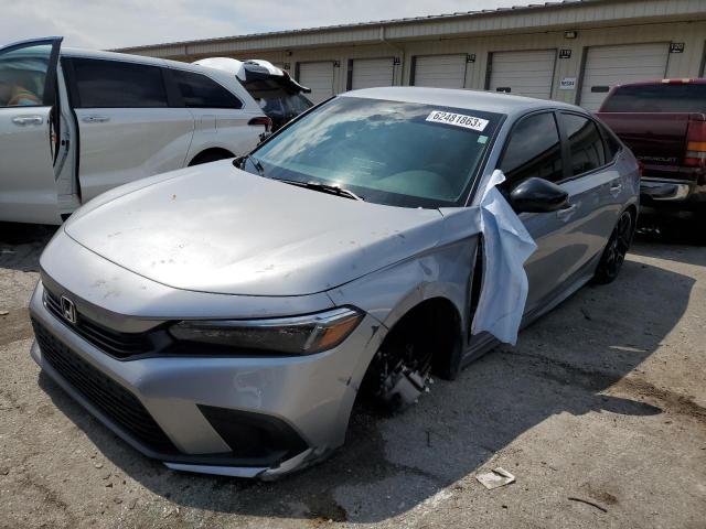 2HGFE2F57NH603445 - 2022 HONDA CIVIC SPORT 银色 照片 1