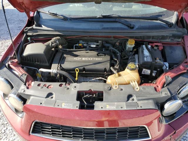 1G1JA5SH3D4115720 - 2013 CHEVROLET SONIC LS MAROON photo 11