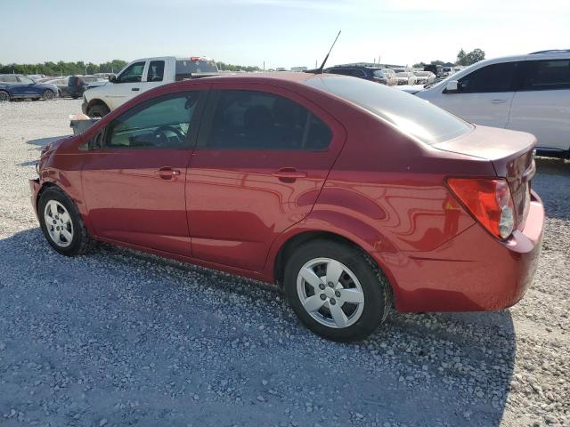 1G1JA5SH3D4115720 - 2013 CHEVROLET SONIC LS MAROON photo 2