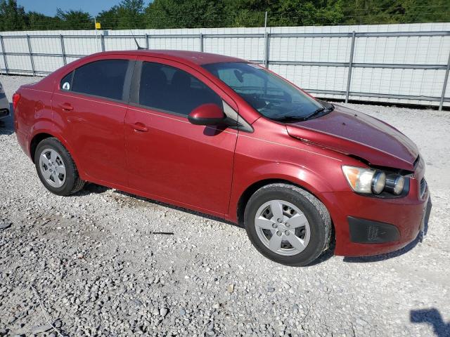 1G1JA5SH3D4115720 - 2013 CHEVROLET SONIC LS MAROON photo 4