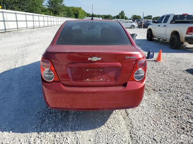 1G1JA5SH3D4115720 - 2013 CHEVROLET SONIC LS MAROON photo 6
