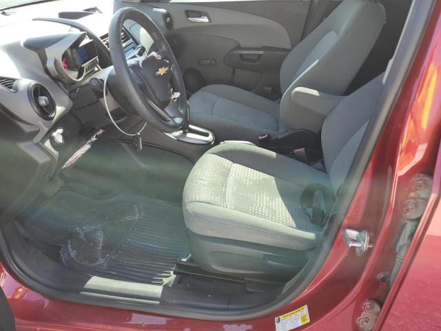 1G1JA5SH3D4115720 - 2013 CHEVROLET SONIC LS MAROON photo 7