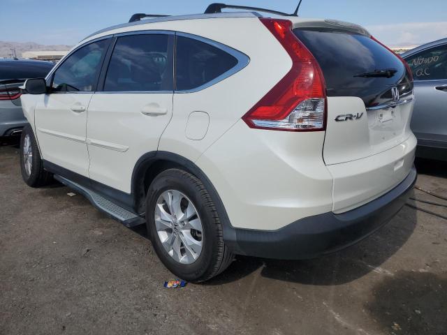 5J6RM4H78EL038595 - 2014 HONDA CR-V EXL WHITE photo 2