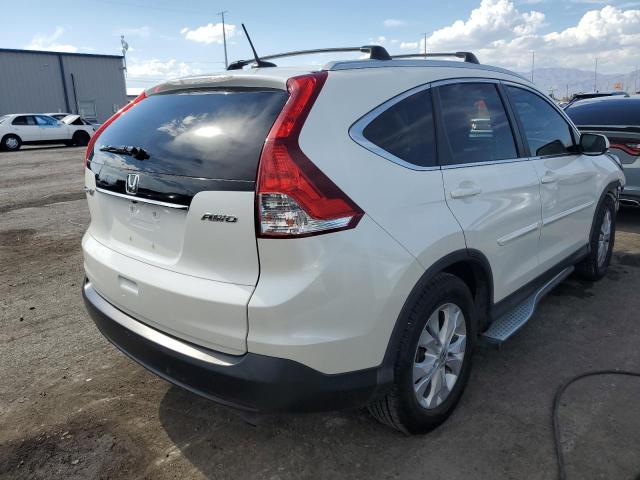 5J6RM4H78EL038595 - 2014 HONDA CR-V EXL WHITE photo 3