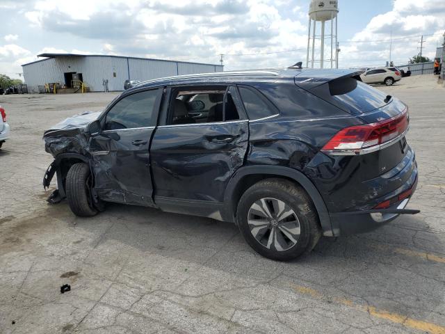1V2LE2CA3RC227966 - 2024 VOLKSWAGEN ATLAS CROS SE Czarny zdjęcie 2