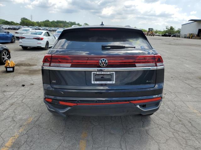 1V2LE2CA3RC227966 - 2024 VOLKSWAGEN ATLAS CROS SE Czarny zdjęcie 6
