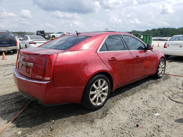 1G6DV57VX80201758 - 2008 CADILLAC CTS HI FEATURE V6 RED photo 3