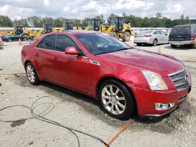 1G6DV57VX80201758 - 2008 CADILLAC CTS HI FEATURE V6 RED photo 4