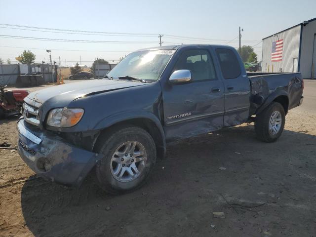 5TBRT34105S457391 - 2005 TOYOTA TUNDRA ACCESS CAB SR5 BLUE photo 1