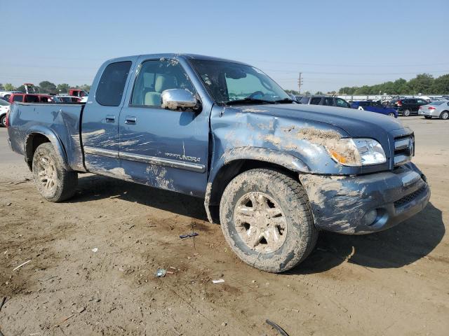 5TBRT34105S457391 - 2005 TOYOTA TUNDRA ACCESS CAB SR5 BLUE photo 4