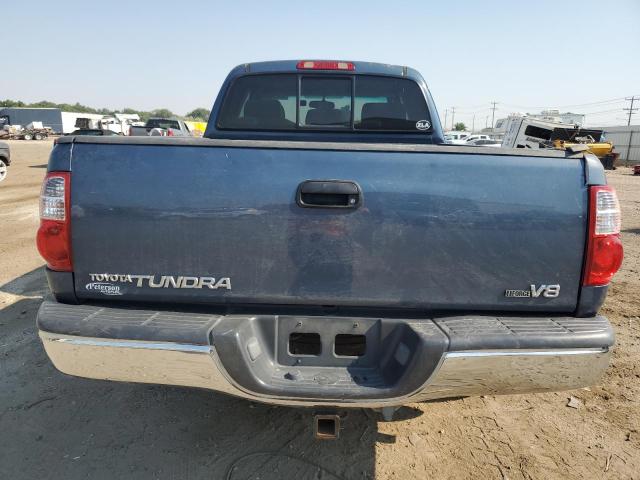 5TBRT34105S457391 - 2005 TOYOTA TUNDRA ACCESS CAB SR5 BLUE photo 6