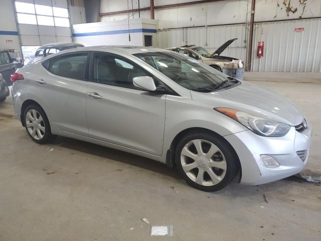 5NPDH4AE4DH338716 - 2013 HYUNDAI ELANTRA GLS SILVER photo 4