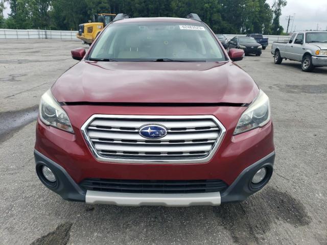 4S4BSANCXF3317119 - 2015 SUBARU OUTBACK 2.5I LIMITED BURGUNDY photo 5