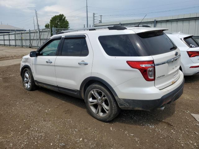 1FM5K8F80DGA31771 - 2013 FORD EXPLORER LIMITED თეთრი ფოტო 2