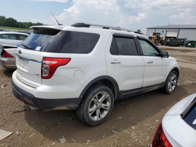 1FM5K8F80DGA31771 - 2013 FORD EXPLORER LIMITED თეთრი ფოტო 3