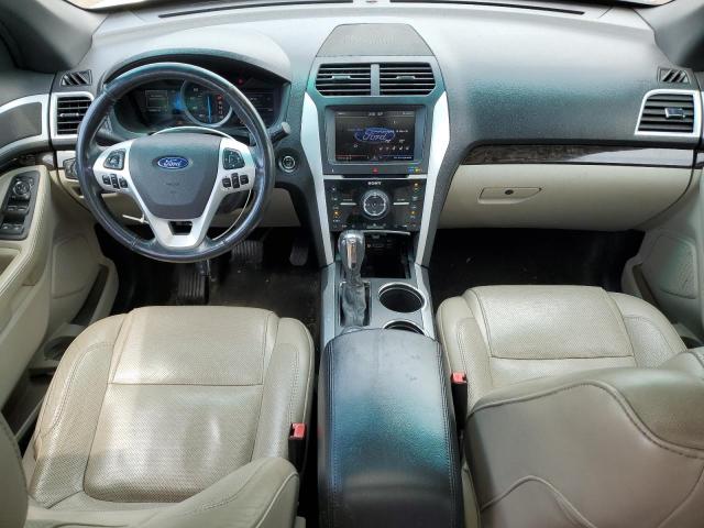 1FM5K8F80DGA31771 - 2013 FORD EXPLORER LIMITED თეთრი ფოტო 8