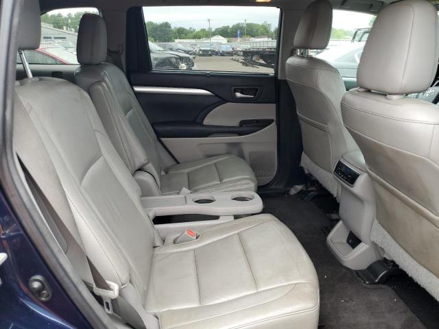 5TDJKRFH5ES013122 - 2014 TOYOTA HIGHLANDER XLE BLUE photo 11