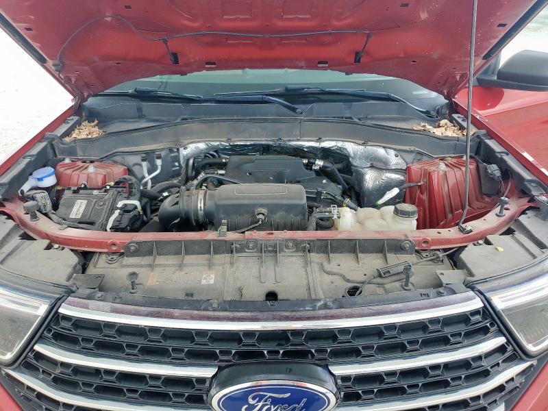 1FMSK7DH9LGA91904 - 2020 FORD EXPLORER XLT წითელი ფოტო 12