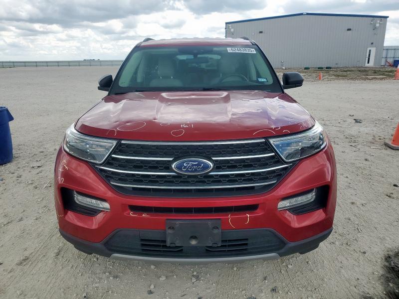 1FMSK7DH9LGA91904 - 2020 FORD EXPLORER XLT წითელი ფოტო 5
