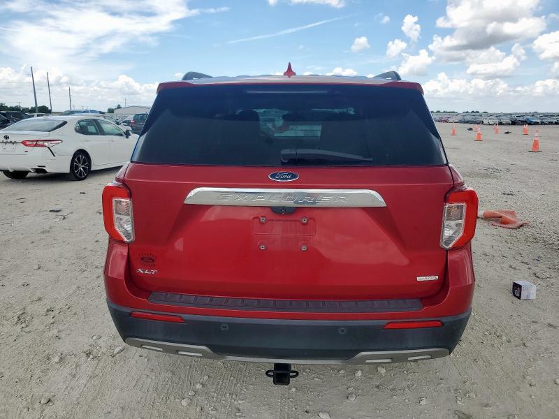 1FMSK7DH9LGA91904 - 2020 FORD EXPLORER XLT წითელი ფოტო 6