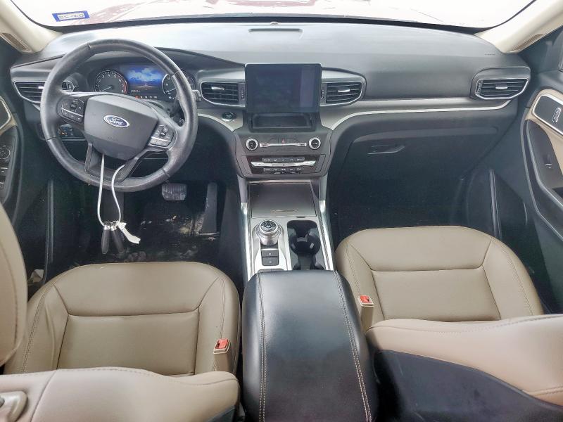 1FMSK7DH9LGA91904 - 2020 FORD EXPLORER XLT წითელი ფოტო 8