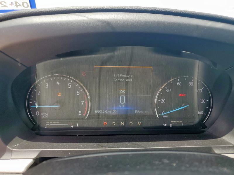 1FMSK7DH9LGA91904 - 2020 FORD EXPLORER XLT წითელი ფოტო 9