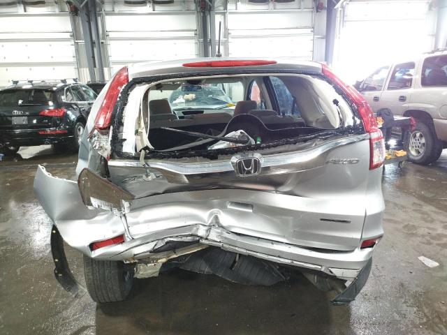 5J6RM4H47GL086632 - 2016 HONDA CR-V SE SILVER photo 6