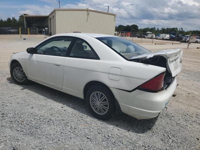 1HGEM22533L032363 - 2003 HONDA CIVIC LX WHITE photo 2