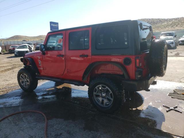 1J4HA6H17BL612000 - 2011 JEEP WRANGLER RUBICON RED photo 2