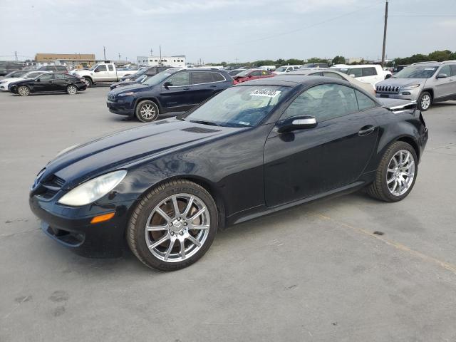 WDBWK56FX8F183220 - 2008 MERCEDES-BENZ SLK 350 BLACK photo 1