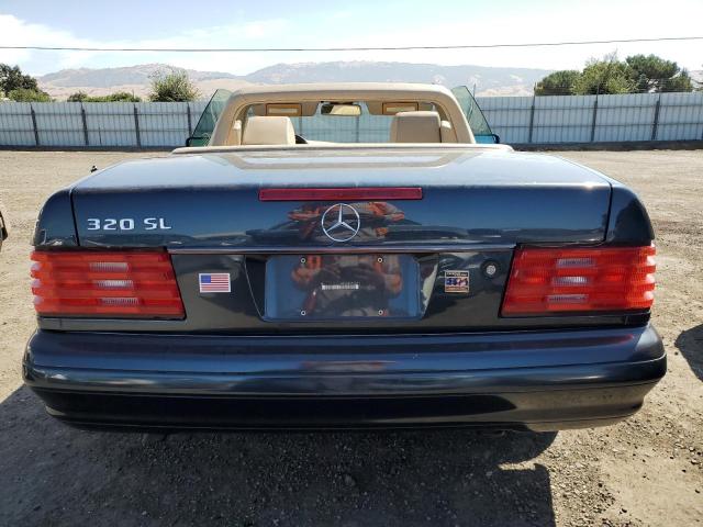 WDBFA63FXVF142871 - 1997 MERCEDES-BENZ SL 320 BLUE photo 6