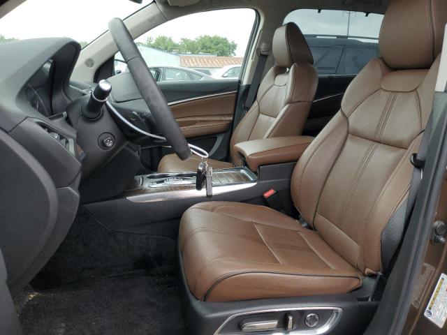 5J8YD7H70KL000147 - 2019 ACURA MDX SPORT HYBRID ADVANCE BROWN photo 7