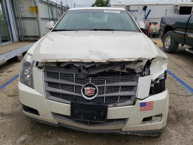 1G6DF577390131889 - 2009 CADILLAC CTS WHITE photo 5