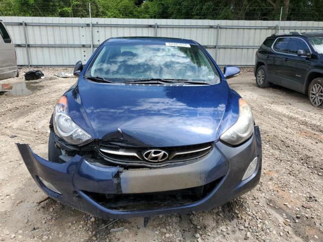 KMHDH4AE1DU680416 - 2013 HYUNDAI ELANTRA GLS BLUE photo 5