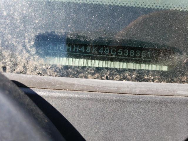 1J8HH48K49C536351 - 2009 JEEP COMMANDER SPORT Schwarz Foto 12