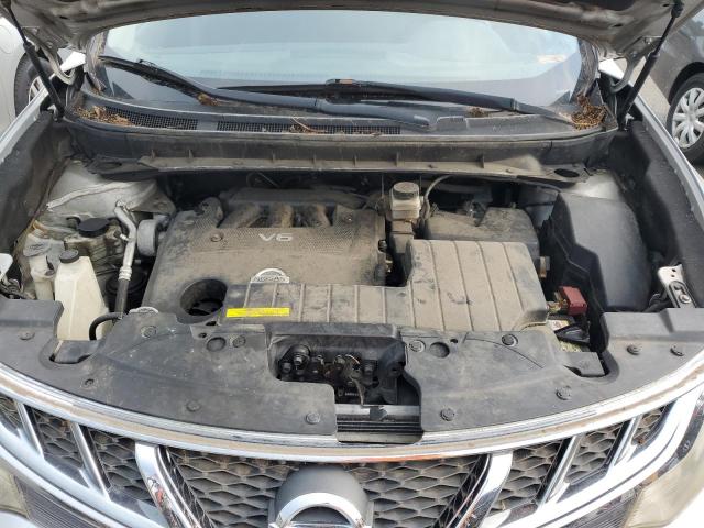 JN8AZ1MW4EW508334 - 2014 NISSAN MURANO S SILVER photo 11