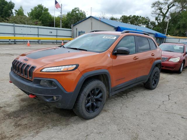 1C4PJMBS6GW328371 - 2016 JEEP CHEROKEE TRAILHAWK 橙色 照片 1