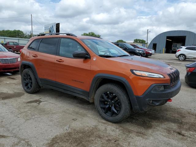 1C4PJMBS6GW328371 - 2016 JEEP CHEROKEE TRAILHAWK 橙色 照片 4
