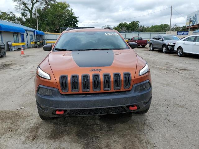 1C4PJMBS6GW328371 - 2016 JEEP CHEROKEE TRAILHAWK 橙色 照片 5
