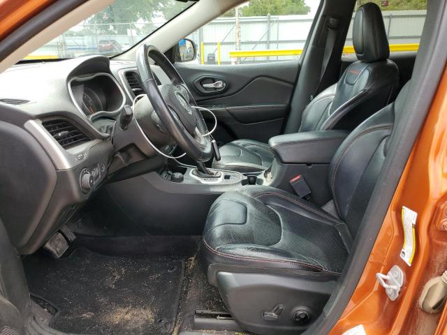1C4PJMBS6GW328371 - 2016 JEEP CHEROKEE TRAILHAWK 橙色 照片 7
