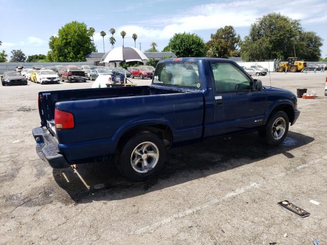 1GCCS1458YK250069 - 2000 CHEVROLET S TRUCK S10 BLUE photo 3