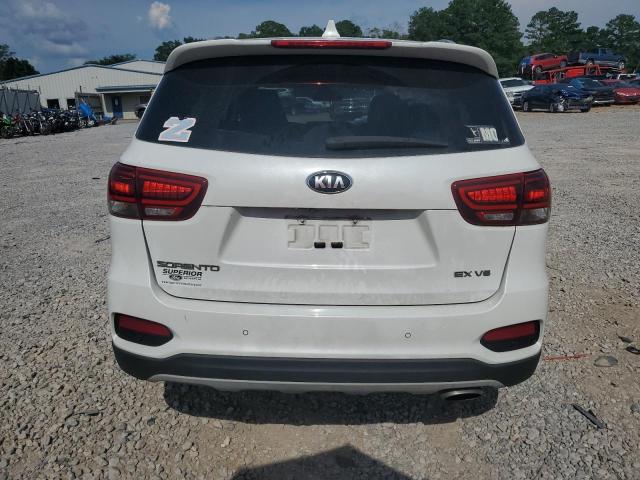 5XYPH4A59KG453118 - 2019 KIA SORENTO EX Biały zdjęcie 6